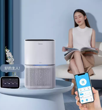 美的家用空氣凈化器Z1，讓你的家居空氣煥然一新！